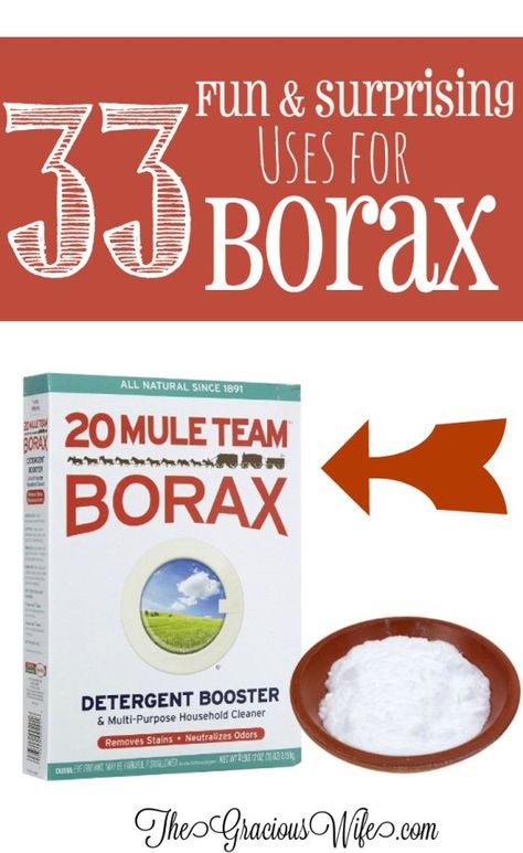 33 Surprising and Fun Uses for Borax - Cleaning, crafts, laundry, and more! So cool! | kitchen hacks | diy crafts | life hacks Uses For Borax, Kitchen Hacks Diy, Borax Uses, Borax Cleaning, Clean Baking Pans, Diy Crafts Life Hacks, Carpet Cleaning Hacks, Deep Cleaning Tips, Household Cleaner