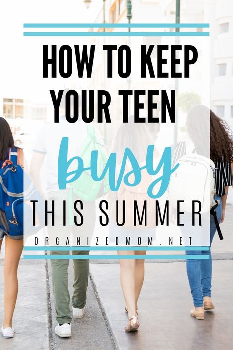 How To Keep Teens Busy In The Summer, Things For Kids To Do In The Summer, Summer Break Schedule For Teens, Summer Fun With Teens, Teen Bored Ideas, Summer Chores List For Teens, Summer Routine For Preteens, Summer Vacation Routine For Teens, Teenage Summer Activities