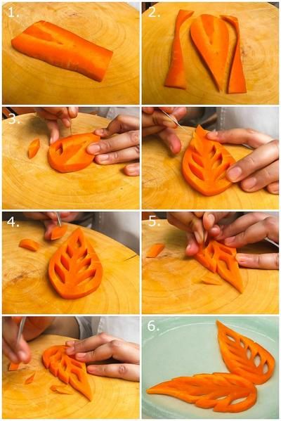 Easy Fruit Carving For Beginners Carrot Carving, Thai Fruit, Food Garnish, Decorações Com Comidas, Fruit And Vegetable Carving, Vegetable Carving, Creative Food Art, Food Carving, Fruit Carving