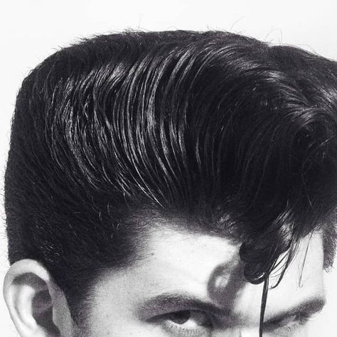 Skourion Barber Shop on Instagram: "I would like to introduce you the new member of our team! �😉 📸 @markellasplash #classic #rockabilly #pompaholics #noschoolbuttheoldschool" Elvis Presley Hair, Rockabilly Boys, Greaser Aesthetic, Greaser Style, Greaser Hair, Bye Bye Birdie, Pompadour Hairstyle, Teddy Boys, November 1