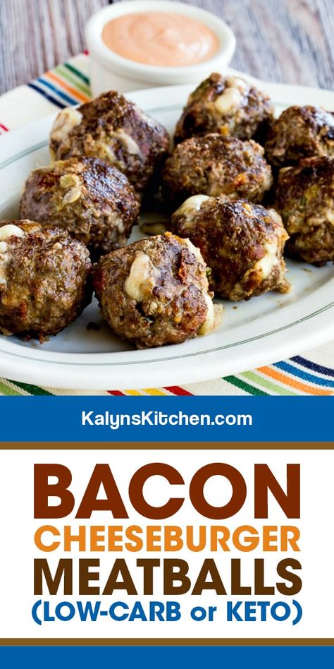 Cheeseburger Meatballs, Roasted Recipes, Grilled Bacon, Keto Meatballs, Beef Food Recipes, Low Carb Meatballs, Grilled Recipes, Bacon On The Grill, Keto Appetizers