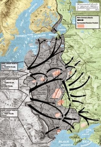 Operation Barbarossa Map, 1941 Wwii Maps, Operation Barbarossa, Ww2 History, Harbin, European History, Historical Maps, Military Art, Soviet Union, History Facts