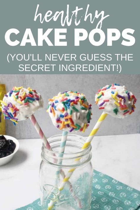 Healthy Cake Pops, Prune Cake, Healthy Junk Food, Easy Snack Ideas, Prune Recipes, Cake Pops Recipe, Diy Cake Pops, Pinterest Food, Cake Pop Recipe