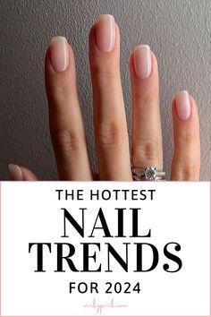 Trendy Minimalist Nails 2024, Nail Shape Trends 2024, Nail Shape 2024, Squared Oval Acrylic Nails, French Manicure 2024 Trends, French Nails 2024 Trends, 2024 Nail Shape Trends, Nails2024 Trends, Dip Nail Shapes