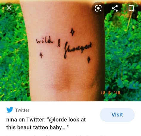 Supercut Tattoo Lorde, Supercut Tattoo, Lorde Inspired Tattoos, Lorde Ribs Tattoo, Ribs Lorde Tattoo, Lorde Tattoo Ideas, Teeny Tattoos, Lorde Tattoo, Fluorescent Tattoo