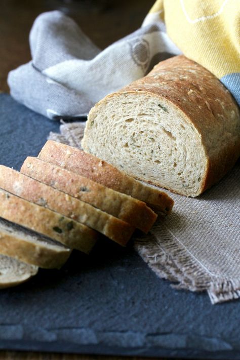 This Velvety Bean Bread with Chives is moist and flavorful, and the beans add such a smooth texture to the bread. Bean Bread Recipes, Canneli Beans Recipe, Lupini Bean Flour Recipes, Cannellini Bean Recipes Vegan, Butter Beans On Toast, Besan Bread Toast, Bean Bread, Dry Beans Recipe, Food For Special Event