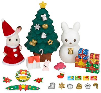 Sylvanian Families Christmas Set Unicorn Craft, Christmas Trimmings, Chocolate Rabbit, Christmas Set, Pets For Sale, Christmas Accessories, Bunny Toys, The Night Before Christmas, Sylvanian Families