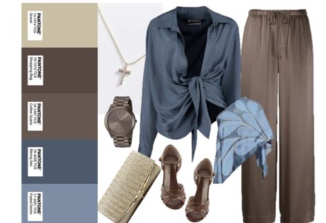 Smoky Soft Summer, Soft Summer Neutral Outfits, Soft Summer Neutrals, Soft Summer Outfits Inspiration, Soft Summer Clothes, True Summer Color Palette, Summer Pallet, Soft Summer Fashion, Estate Soft