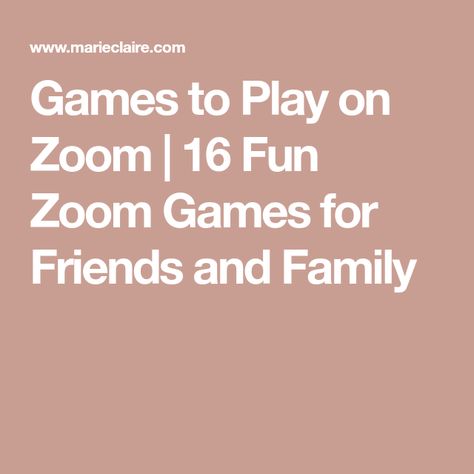 Games to Play on Zoom | 16 Fun Zoom Games for Friends and Family Zoom Games With Friends, Games To Play With Students, Quick Team Building Activities, Diwali Games, Games To Play On Zoom, Games For Team Building, Free Multiplayer Games, Fun Youth Group Games, Group Activities For Adults