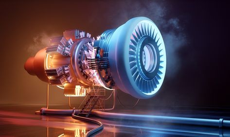 Brayton Cycle - Understanding Gas Turbine Engine in VR Gas Turbine Engine, Engine Working, Ejection Seat, Turbine Engine, Fluid Mechanics, Aircraft Maintenance, Gas Turbine, Document Sign, Vr Experience