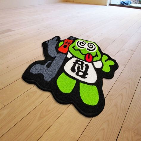 Transform your living space with these KanKan "Best Friends" accent carpets! 🏡✨ Perfect for any room in your home - living room, bedroom or even the children's playroom. #HomeDecor #KanKan #Carpets #Tufting #Streetwear Area Rugs Modern, Sneakerhead Room, Mens Bedroom Decor, House Rugs, Mat Living Room, Graphic Rug, Funky Rugs, Mens Bedroom, Childrens Playroom