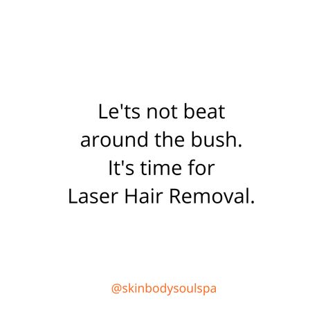 Less than SIXTY days until summer. Let that sink in. That being said, now is the time to start your Laser Hair Removal treatments. Laser Hair Removal Quotes Funny, Before And After Laser Hair Removal, Why Laser Hair Removal, Laser Hair Removal Quotes, Laser Hair Removal Funny, Laser Hair Removal Marketing, Laser Hair Removal Aesthetic, Permanent Laser Hair Removal, Medi Spa