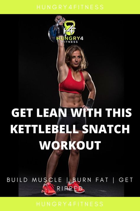 A kettlebell athlete performing the a snatch as part of a strength training programme. Kettlebell Snatch, Kettlebell Routines, Best Kettlebell Exercises, Mini Workout, Kettle Bell, Workout Training Programs, Body Training, Major Muscles, Workout Chart