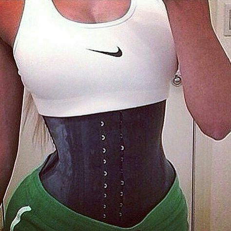 Hourglass Exercise, Big Tummy, Small Waist Workout, Healthy Book, Trainers Outfit, Waist Trainer Corset, Waist Training Corset, Fitness Inspiration Body, Classy Casual Outfits