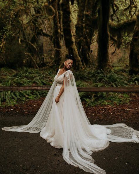 Just sent off the gallery for this super sweet couple who eloped at the Hoh Rainforest!! It was so special to them that they were able to exchange their vows here, and we found a couple hikers on the trail who were so happy to be a part of it as witnesses! Where would you elope? #elopement #elopementphotography #washington #washingtonelopement #washingtonelopementphotographer #hohrainforest Elope Dress, Hoh Rainforest, Wedding 2025, Forest Wedding, Sweet Couple, Elopement Photography, The Trail, Super Sweet, The Gallery