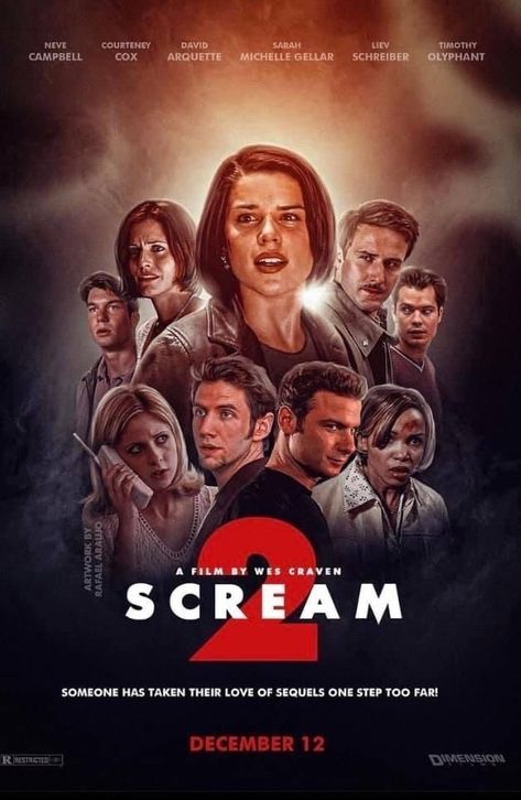 Horror Icons Art, Halloween Sketchbook, Scream Movie Poster, Classic Horror Movies Posters, Scream Cast, Scream 2, The Weeknd Poster, Scream Franchise, Ghostface Scream