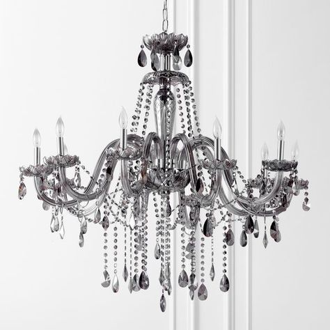 Z Gallerie - Bedroom Bliss - Omni Chandelier Omni Chandelier, Entertaining Gifts, Fluted Glass, Arm Chandelier, Z Gallerie, Candle Chandelier, Nickel Hardware, Under The Lights, Grand Entrance