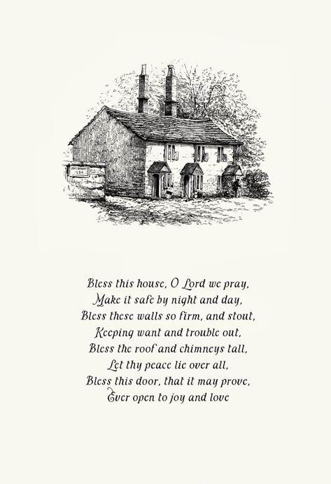 Pagan House Blessing, God Bless Our Home, Bless This Home, House Blessings, Weekly Home Blessing, House Blessing Party Ideas, Hedge Of Protection, Come Thou Fount, Barn Conversion Interiors