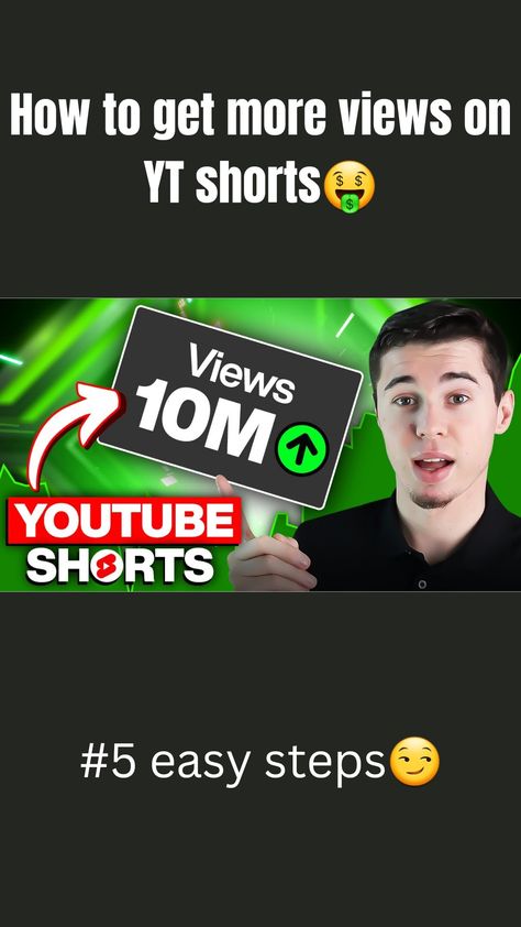 Explanation on how to get more views on YouTube by creator Youri Van Hofwegen How To Viral Youtube Shorts, Get More Views On Youtube, Social Media Success, Youtube Shorts, First Video, How To Make Shorts, Content Strategy, Video Content, Video Editing