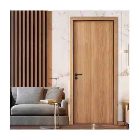 House Villa Room Simple Design 35mm Thick Flush Oak Solid Wooden Interior Wood Door - Buy 35mm Thick Flush Door,Interior Wood Door,Solid Wood Door Product on Alibaba.com Solid Wood Door, Wooden Interior, Solid Wood Interior Door, Flush Door, House Villa, Door Interior, Flush Doors, Indoor Doors, Solid Wood Doors