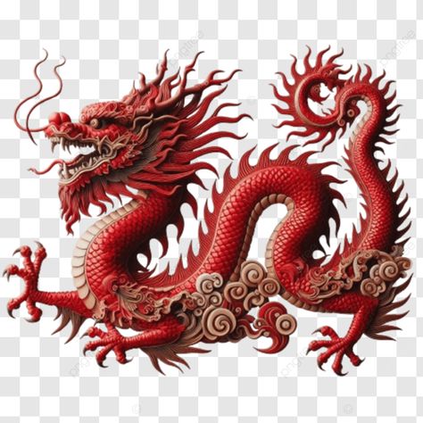 an chinese dragon is shown clipart isolated an chinese dragon is shown an chinese dragon is shown Red Chinese Dragon, Dragon Character, Realistic Dragon, Chinese New Year Background, New Year Background, 3d Dragon, Chinese New Year Decorations, New Years Background, Dragon Figurines