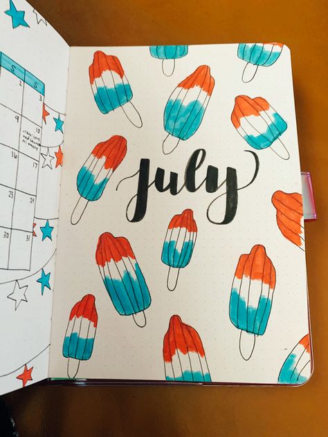 July Bullet Journal, Film Journal, Love Film, Fourth Of July, 9 And 10, Bullet Journal, Film, Quick Saves