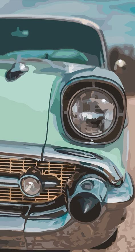 Posca Art, Car Wallpaper, Car Illustration, Art Inspiration Painting, Painting Art Projects, Art Drawings Sketches Simple, Car Painting, Mural Art, Diy Canvas Art