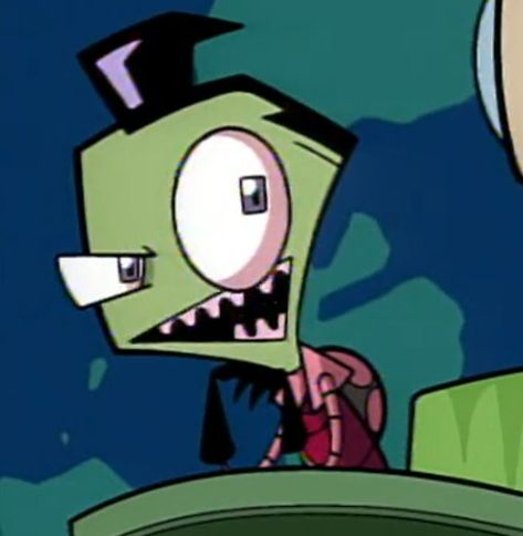 Zim Icon, Zim Pfp, Invader Zim Characters, Movie Fanart, Randy Cunningham, Yandere Games, Kids Series, Love My Kids, World Of Gumball