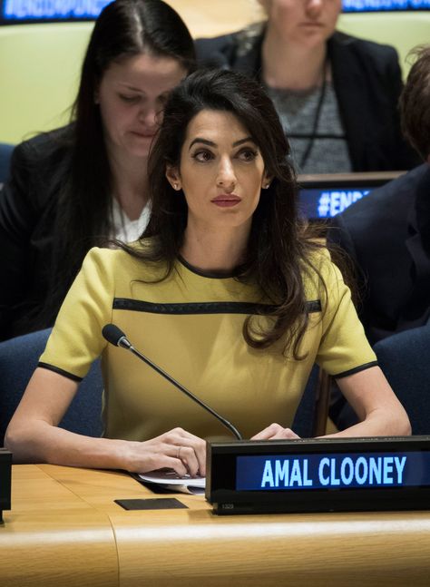 Nyc March, Amal Alamuddin, Law School Inspiration, Human Rights Lawyer, Lawyer Fashion, Amal Clooney, Career Woman, George Clooney, Law School