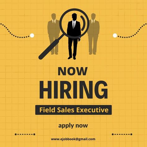 😀# Field Sales Executive We Are Hiring Sales Executive, Sales Executive Hiring Poster, Hiring Flyer, Hiring Poster, Sales Executive, Game Designer, Service Jobs, Data Analyst, We Are Hiring