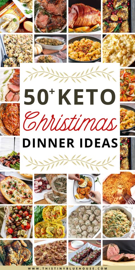 Keto Christmas Dinner, Dinner Ideas Keto, Low Carb Christmas, Keto Holiday Recipes, Christmas Dinner Ideas, Low Carb Holiday, Christmas Dinners, Keto Holiday, Breakfast Low Carb