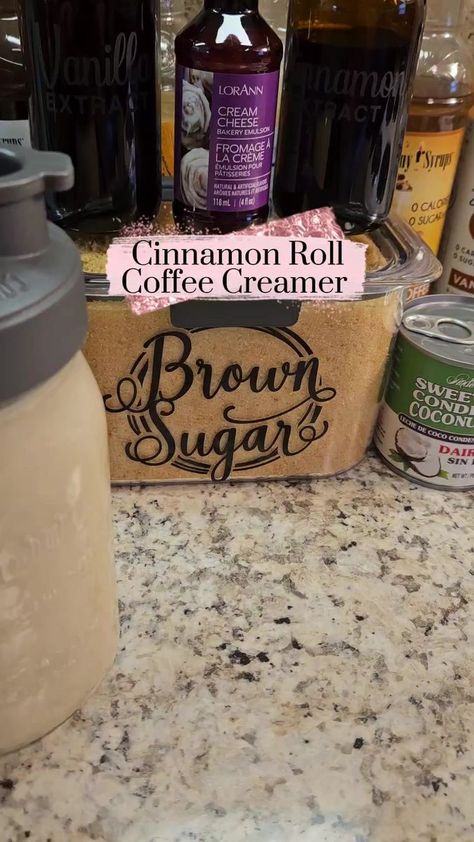 Cinnamon Coffee Creamer Recipe 🤗🤗 | The Craftologist | The Craftologist · Original audio The Craftologist, Cinnamon Roll Coffee Creamer, Cinnamon Coffee Creamer, Homemade Creamer, Cinnamon Roll Coffee, Diy Coffee Creamer, Homemade Coffee Creamer, Coffee Creamers, Coffee Creamer Recipe