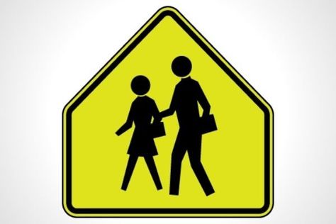 This is the common sign used in the Philippines for School Zone Ahead School Zone Sign, Road Traffic Signs, Minnie Mouse Decorations, Road Rules, School Zone, Sign Meaning, Five Hundred, Traffic Signs, Emergency Call