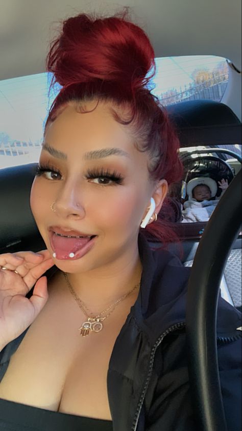 Baddie Tounge Piercing, Snake Eyes Tongue Piercing Black Women, Snake Tounge Pericings, Tounge Piercing Black Women, Snake Eyes Piercing Aesthetic, Snake Eyes Tongue Piercing Aesthetic, Tounge Pericings Aesthetic, Baddie Piercings, Tongue Piercing Aesthetic