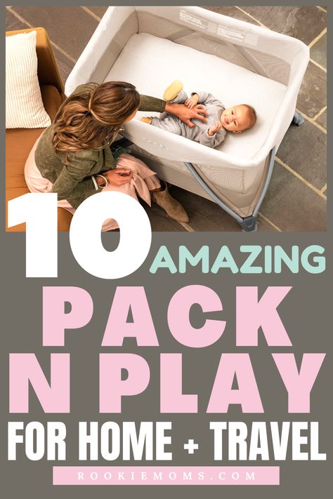 On the hunt for the best Pack N Play of 2023? Well, you’ve come to the right place. Pack N Plays (also known as playpens) are so much more than just a travel bed. We use ours as a play yard, a place for our baby to relax, and a safe spot to set him down while we get things done around the house like cleaning, showering, and getting dressed. That all to say, they are also a definite must-have if you love to travel like us! Pack And Play As Crib, Best Pack N Play, Best Pack And Play, Baby Pack And Play, Baby Travel Bed, Mom Challenge, Baby Play Yard, Travel Bassinet, Baby Olivia