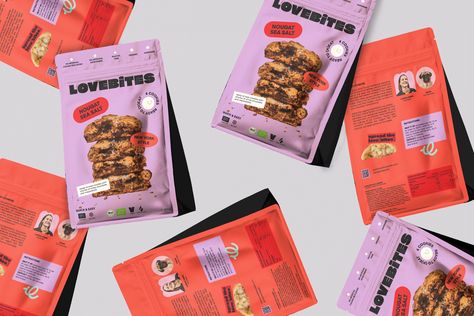 Packaged Cookies, Best Vegan Cookies, Cookies Branding, Vegan Bar, Food Branding, Protein Bites, Cookie Packaging, Food Packaging Design, Packaged Food