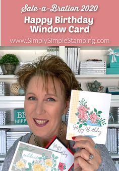 Make A Birthday Card, Birthday Card For Mom, Beautiful Birthday Card, Tuesday Tips, Beautiful Birthday Cards, Card For Mom, Mom Friends, Stamp Tutorial, Card Making Videos