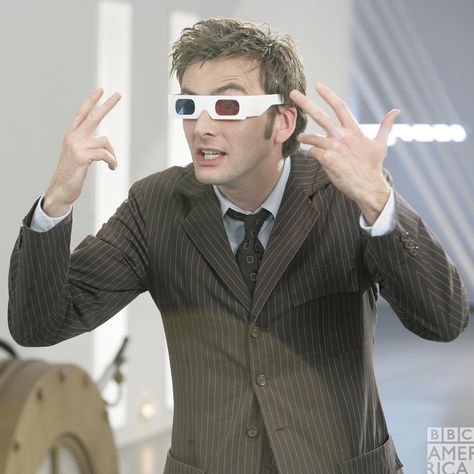 Rose And The Doctor, William Hartnell, Doctor Who 10, Tv Doctors, 10th Doctor, 3d Glasses, Tenth Doctor, Dr Who, Mad Men