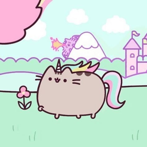 Chibi Drawings Kawaii, Pusheen Unicorn, Pusheen Stormy, Pusheen Love, Pusheen Cute, Simons Cat, Unicorn Magic, Pusheen Cat, Söt Katt