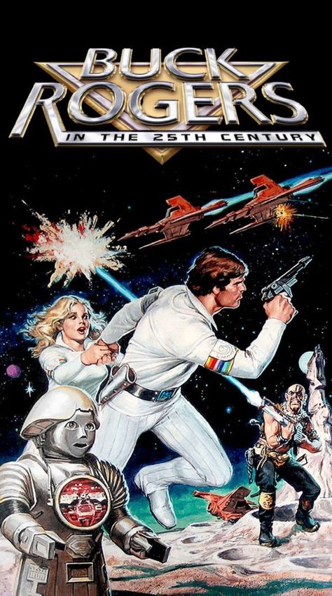 George Clooney to Reboot Buck Rogers! But Will He Also Star? Top Sci Fi Movies, Buck Rogers In The 25th Century Women, Space Movies Sci Fi, Wonder Woman Fan Art, Science Fiction Tv Series, Space Tv Shows, Buck Rogers In The 25th Century Spaceships, Suspended Animation, 80s Sci Fi Book Covers