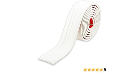 Amazon.com: Trimold Peel and Stick Baseboard Trim, Self-Adhesive Chair Rail Molding, Hardened & Firm Caulk and Trim Strips for Floor Wall Base and More, 9.8 Ft : Tools & Home Improvement Cheapest Baseboard Trim, How To Fix Baseboard Gap, Dollhouse Baseboards Diy, Peel And Stick Border, Faux Thick Baseboard Trick, Black Molding, Cove Base, Chair Rail Molding, Baseboard Molding