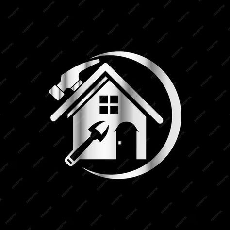 Premium Vector | Home Repair Logo Real Estate Building Construction and Architecture Logo Design Home Repair Logo, Architecture Logo Design, Real Estate Building, Architecture Logo, Logo Real, Building Construction, Home Repair, Premium Vector, Graphic Resources