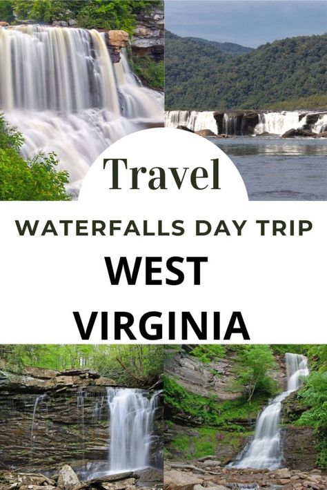 Day Trip To West Virginia Waterfalls - Just Short of Crazy West Virginia Waterfalls, Virginia Waterfalls, West Virginia Vacation, Things To Do Outside, Blackwater Falls State Park, Monongahela National Forest, West Virginia Travel, West Va, Blackwater Falls