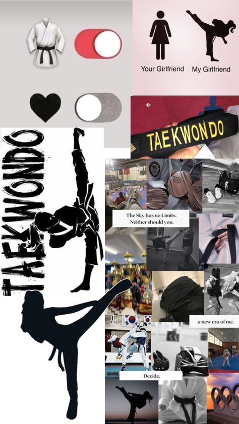 Taekwondo Wallpaper Aesthetic, Karate Photos, Aesthetic Boarders Designs, Taekwondo Quotes, Tkd Taekwondo, Karate Quotes, Boxer Aesthetic, Women Karate, Martial Arts Quotes