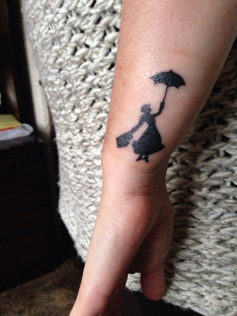 So cute! Beard Tattoo, Mary Poppins, Disney Tattoos, Love Tattoos, Paw Print Tattoo, Cute Tattoos, Tattoos And Piercings, Tatting, Piercings