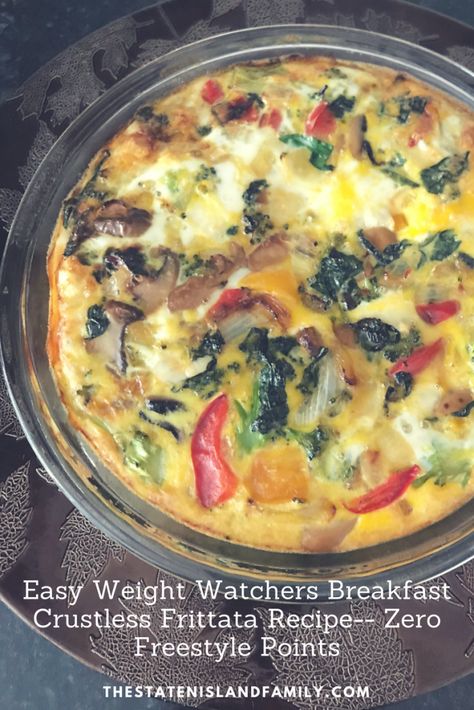 Cucumber Diet, Weight Watchers Smart Points, Weight Watchers Breakfast, Points Recipes, Frittata Recipes, Weight Watchers Diet, Idee Pasto Sano, Ww Recipes, Staten Island