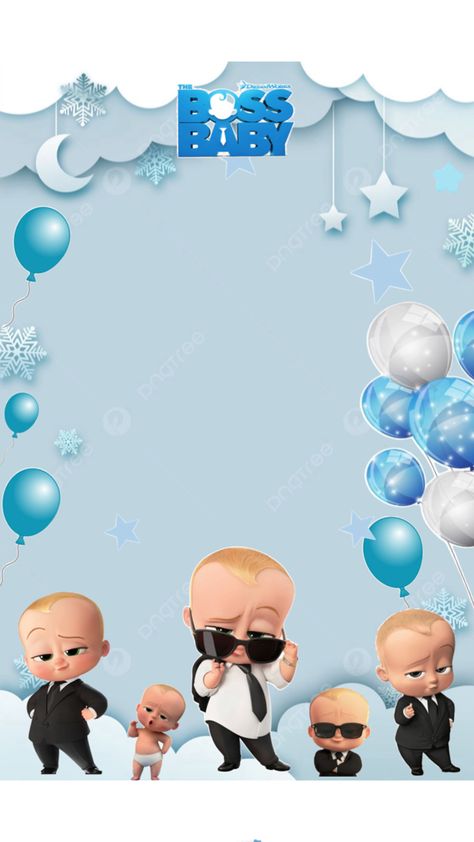 Baby Boss Invitations, Boss Baby Background Design, Boss Baby Birthday Invitation Card, Boss Baby Invitation Layout, Boss Baby Invitation Template Free, Boss Baby Background, Boss Baby Costume, Birthday Animation Video, Baby Birthday Invitation Card