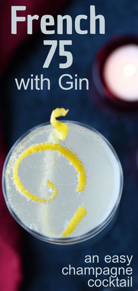 Love good gin drinks? This gin and champagne cocktail is a great warm weather sipper. You can also do a gin prosecco combo for a more economical beverage. #champagnecocktails #gindrinks Best Sparkling Wine, Graduation Brunch, Sparkling Wine Cocktails, Gin And Prosecco, Digestive Bitters, Pineapple Lemonade, Citrus Cocktails, Prosecco Cocktails, Best Gin