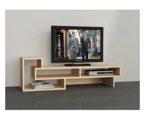 tv table Tv Trolley Design, Tv Board Design, Small Tv Table, Hip Hop Studio, Tv Table Design, Decorating Bathroom Shelves, Tv Rack Design, Mounted Tv Cabinet, Tv Trolley