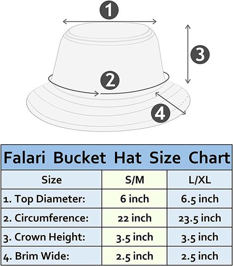 Bucket Hat For Men, Crochet Organizer, Hat Patterns To Sew, Hat Size Chart, Mens Bucket Hats, Crochet Size, Sensitive Scalp, Fishing Hat, Bucket Hats